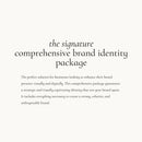 The SIGNATURE Brand Kit | Brand kit | Business Logo | Business Branding Kit | Design | Brand Design | Custom Website
