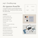 The SIGNATURE Brand Kit | Brand kit | Business Logo | Business Branding Kit | Design | Brand Design | Custom Website
