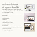 The SIGNATURE Brand Kit | Brand kit | Business Logo | Business Branding Kit | Design | Brand Design | Custom Website